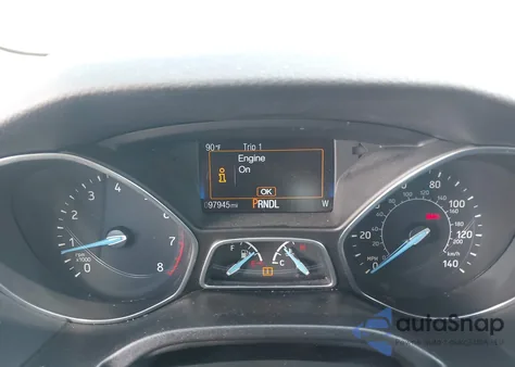 2016 Ford Focus Se z USA, uszkodzony, nr VIN 1FADP3F23GL320287